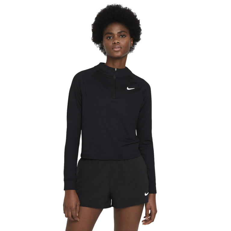 NikeCourt Dri-FIT Victory Women's Long-Sleeve Quarter Zip Tennis Top ...