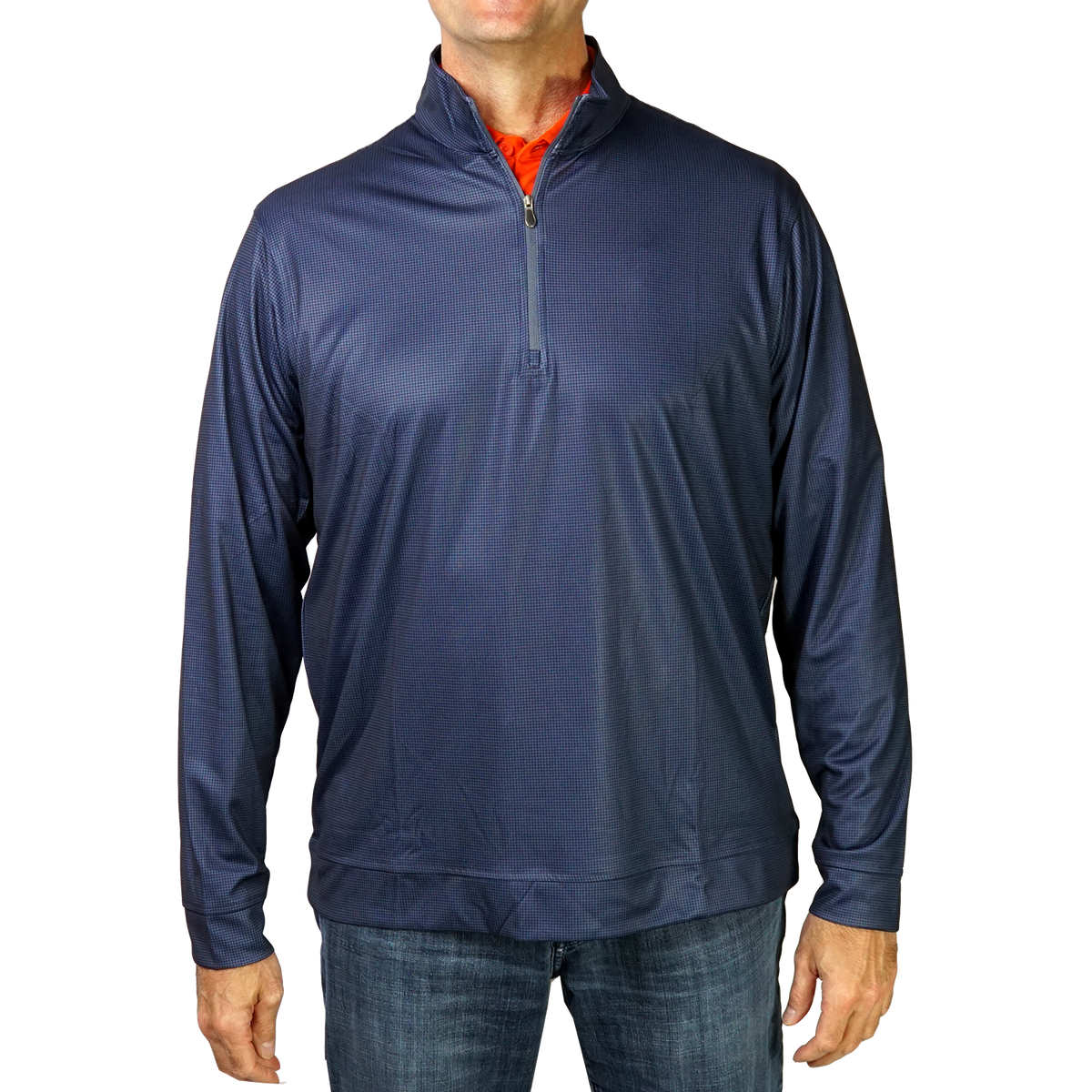 Pebble Beach Diamond Printed 1/4 Zip Pullover PGA TOUR Superstore