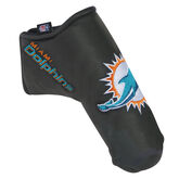 Alternate View 1 of Team Effort Miami Dolphins Black Blade Putter Cover