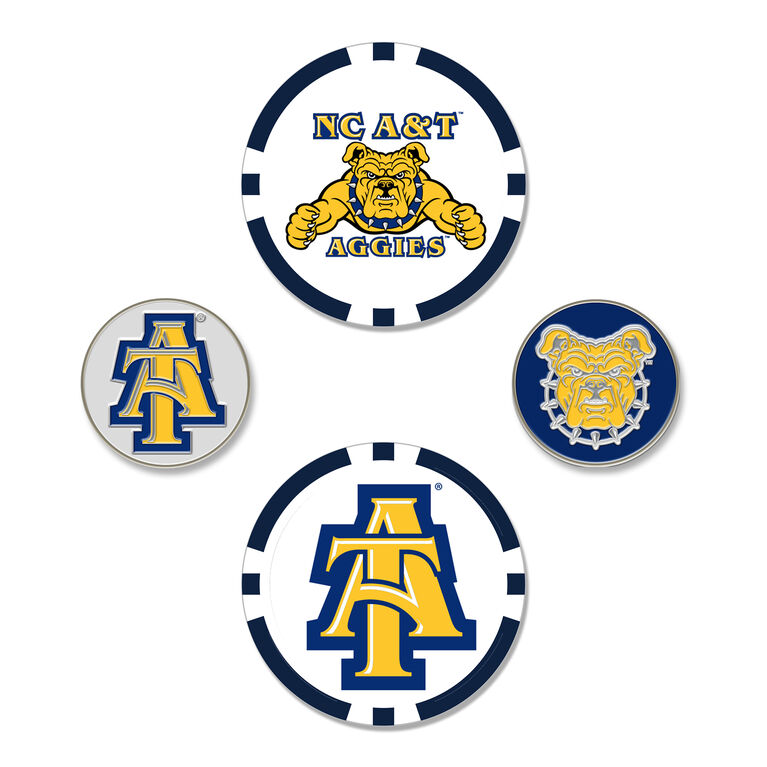 North Carolina A&T Aggies Ball Marker Set PGA TOUR Superstore