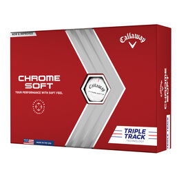 Chrome Soft Triple Track 2022 Golf Balls - Personalized