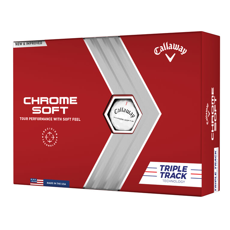 Chrome Soft Triple Track 2022 Golf Balls