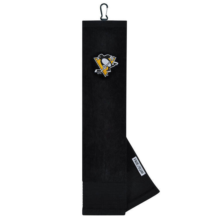 Team Effort Pittsburgh Pirates Face/Club Tri-Fold Embroidered Towel