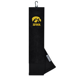 Team Effort Iowa Hawkeyes Tri-Fold Towel