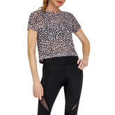 Alternate View 3 of Essential Ferrara Short Sleeve Mesh Top