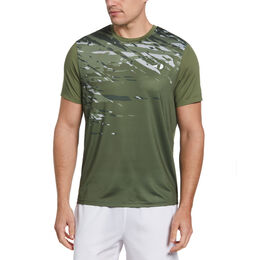 Camo Print Short Sleeve Tennis Shirt