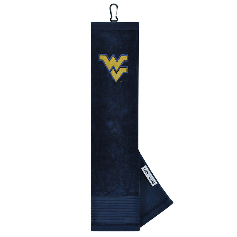 Team Effort West Virginia Mountaineers Tri-Fold Towel