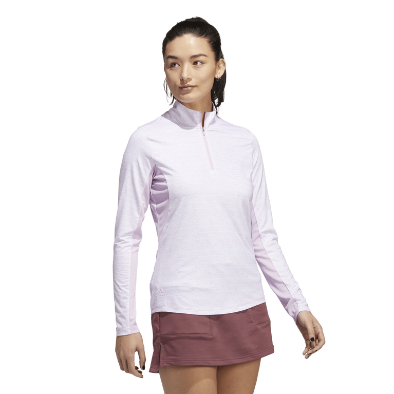 adidas Ultimate365 Long Sleeve Sun Protection Quarter Zip Top PGA