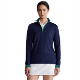 Performance Jersey Long Sleeve Quarter-Zip Pull Over