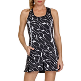 Alternate View 8 of Kalindi Cascade Print Sleeveless Tennis Dress