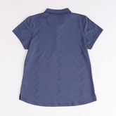 Alternate View 1 of Diagonal Lines Short Sleeve Polo Shirt
