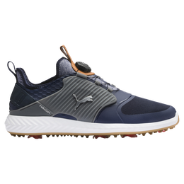 IGNITE PWRADAPT Caged DISC Men&#39;s Golf Shoe - Navy/Grey