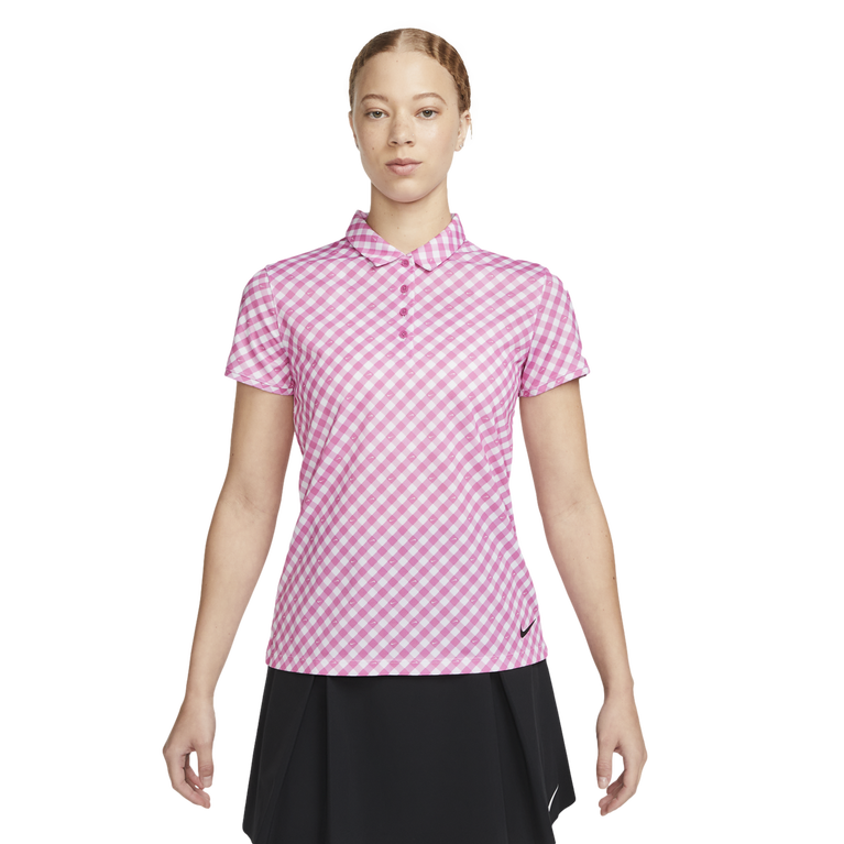 Nike Dri-FIT Victory Short-Sleeve Gingham Polo Shirt | PGA TOUR Superstore