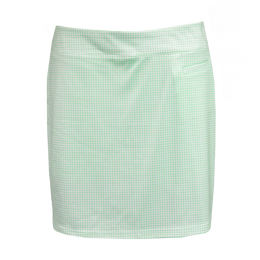 Gingham Pull On 16.5&quot; Skort