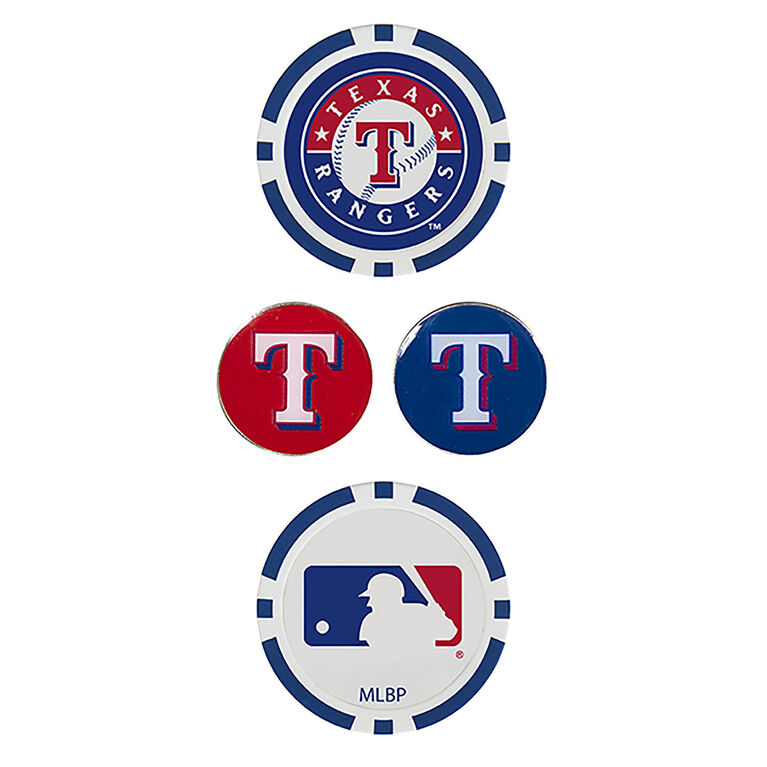 Team Effort Texas Rangers Ball Marker Set