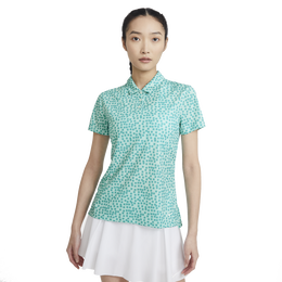 Dri-FIT Short Sleeve Grid Printed Golf Shirt