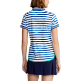 Alternate View 2 of Striped Performance Jersey Polo Shirt