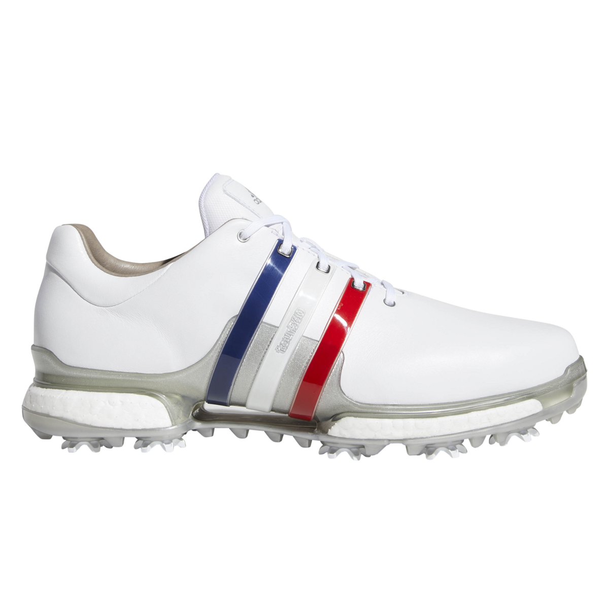 adidas TOUR 360 Boost 2.0 USA Men's Golf Shoes - Red/White/Blue | PGA TOUR Superstore