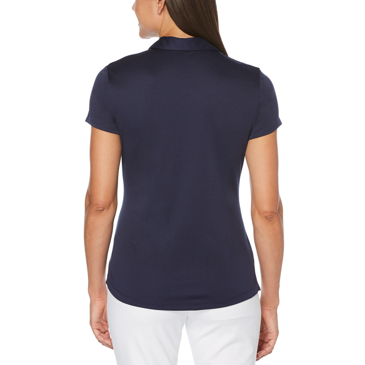 womens camo golf shirt