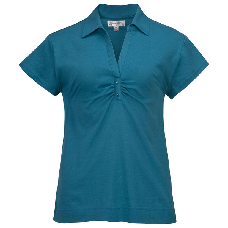 Solid Short Sleeve Polo by Sport Haley Shop Sport Haley Women's Golf