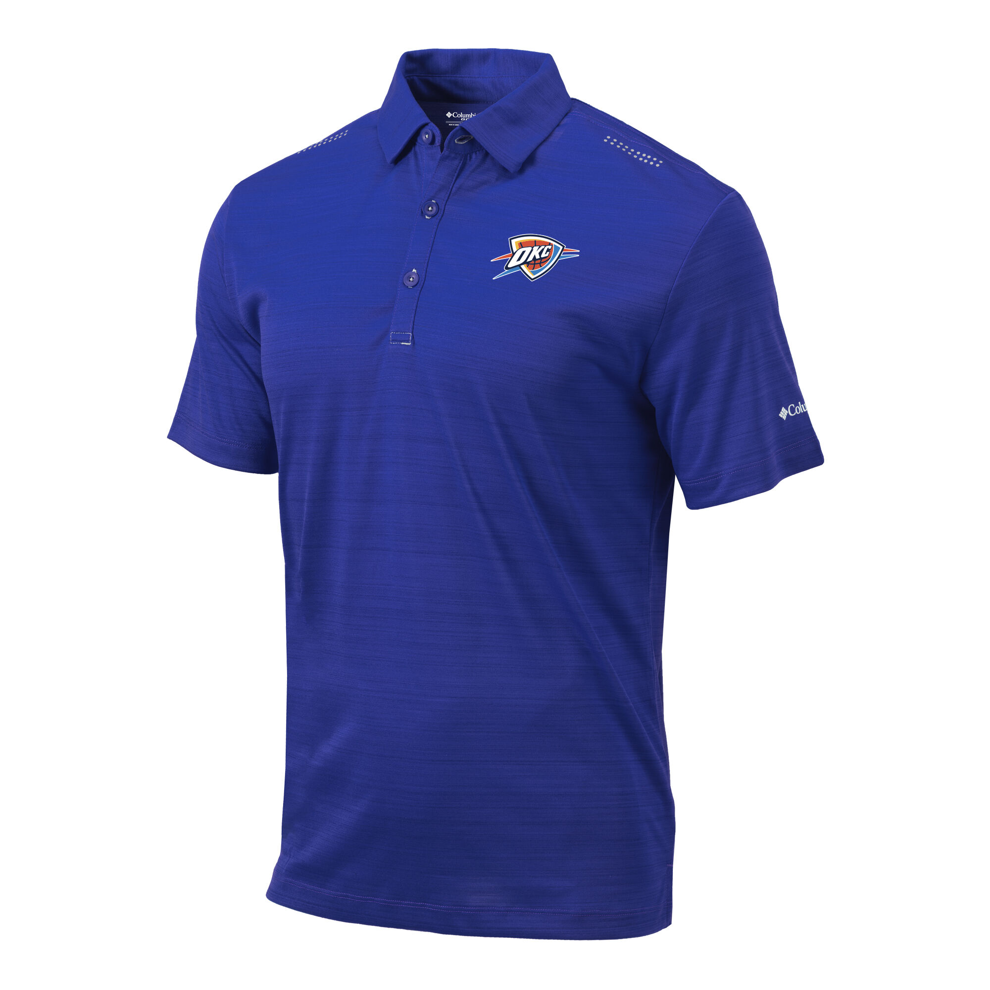 okc thunder mens polo shirt