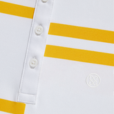 Alternate View 2 of Offset Stripe Pique Sleeveless Polo