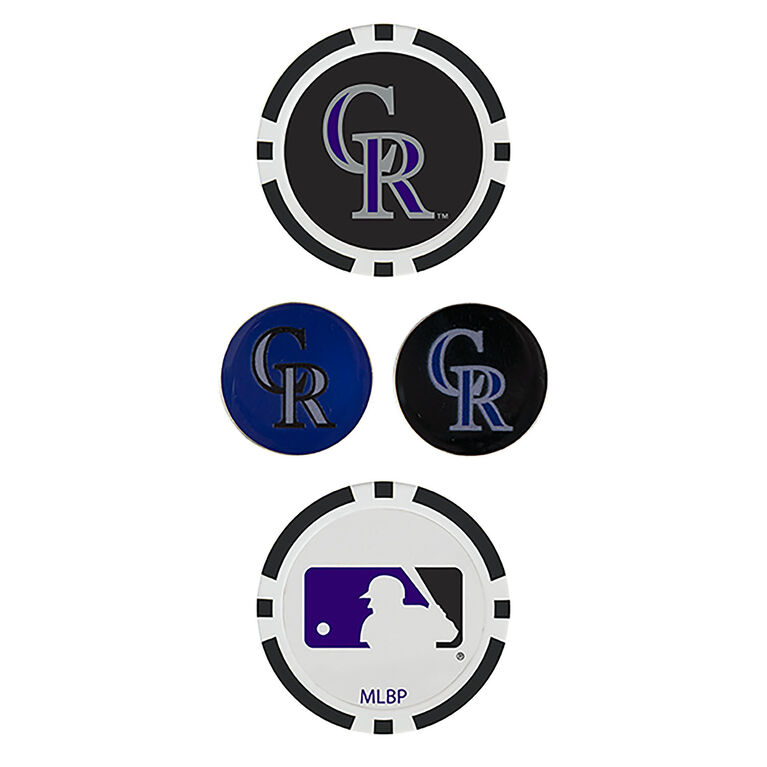 Team Effort Colorado Rockies Ball Marker Set