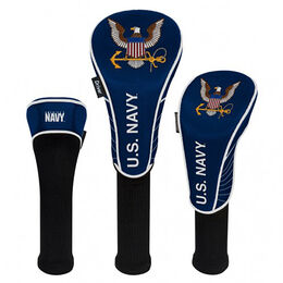 Navy Set of Three Headcovers