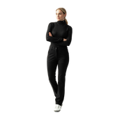 Irregular Check Collection: Glimra Roll Neck Long Sleeve Top