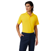 Alternate View 1 of Essential Modern Spread Collar Tech Piqu&eacute; Slim Fit Polo
