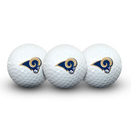 Team Effort Los Angeles Rams Golf Ball 3 Pack