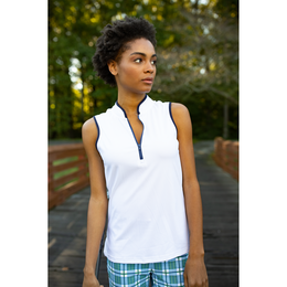 Kennedy Contrast Sleeveless Sport Top