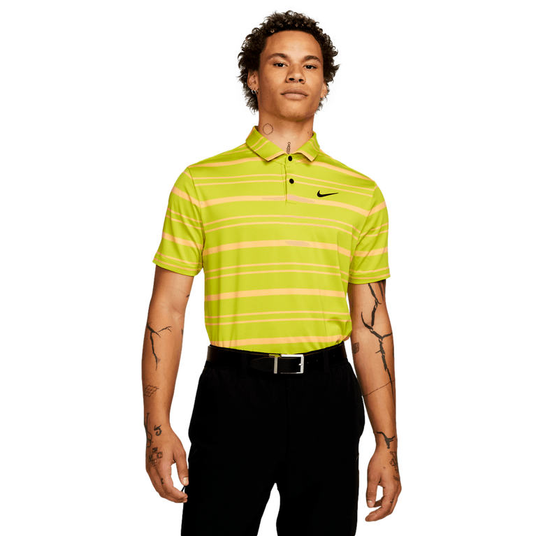 Dri-FIT Tour Men&#39;s Striped Golf Polo