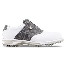 DryJoy Tour 30th Anniversary Men's Golf Shoe - White/Grey