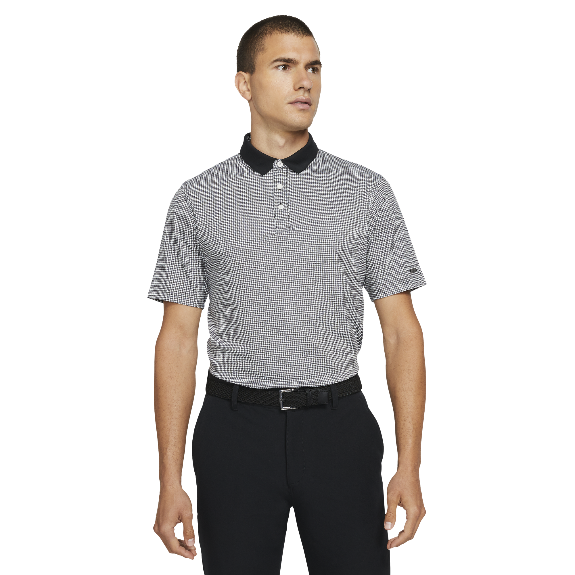 Nike houndstooth golf shirt Clearance
