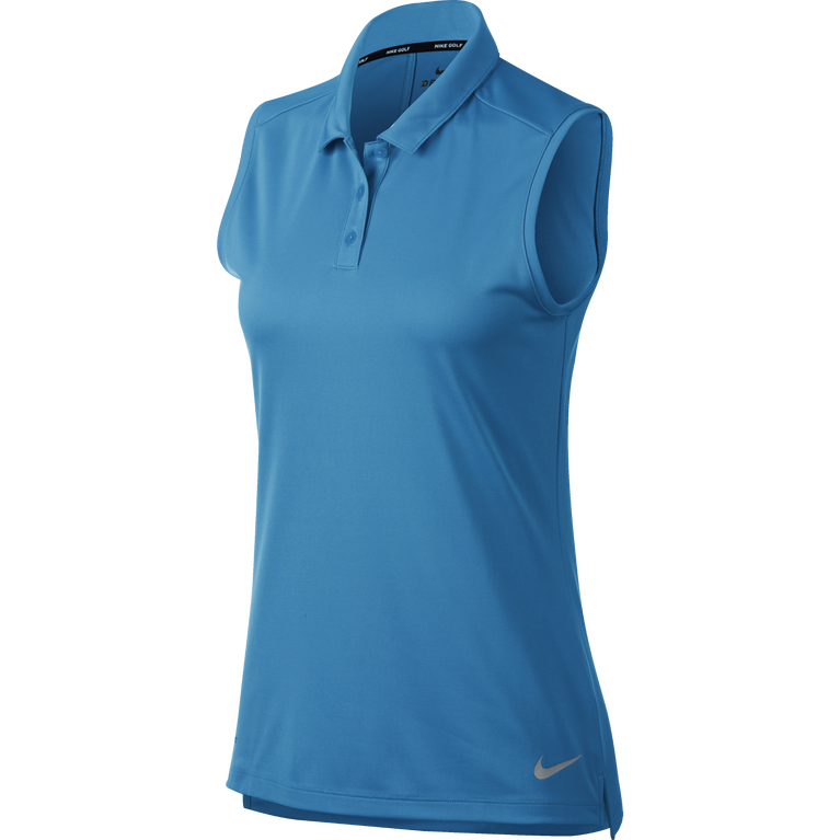 Nike women's dry sleeveless golf polo online