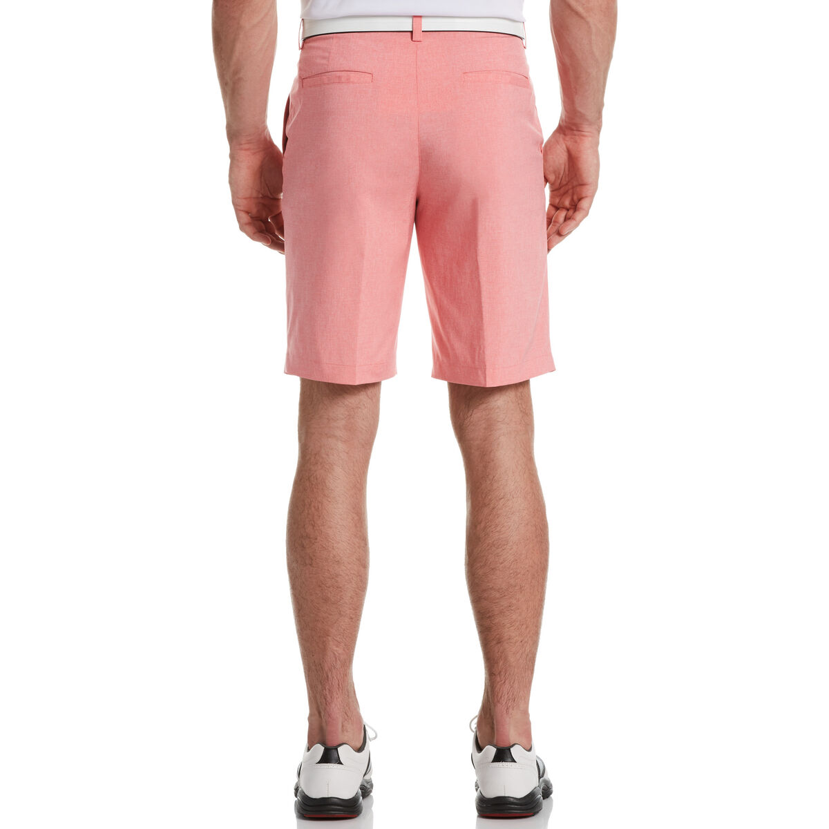 PGA TOUR Flat Front Heather Golf Short with Active Waistband PGA TOUR