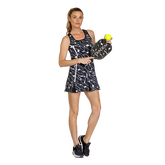 Alternate View 1 of Kalindi Cascade Print Sleeveless Tennis Dress