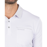 Alternate View 2 of Snowy Days Pocket Short Sleeve Polo Shirt