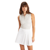 Side Pleated 4-Way Stretch 16&quot; Skort