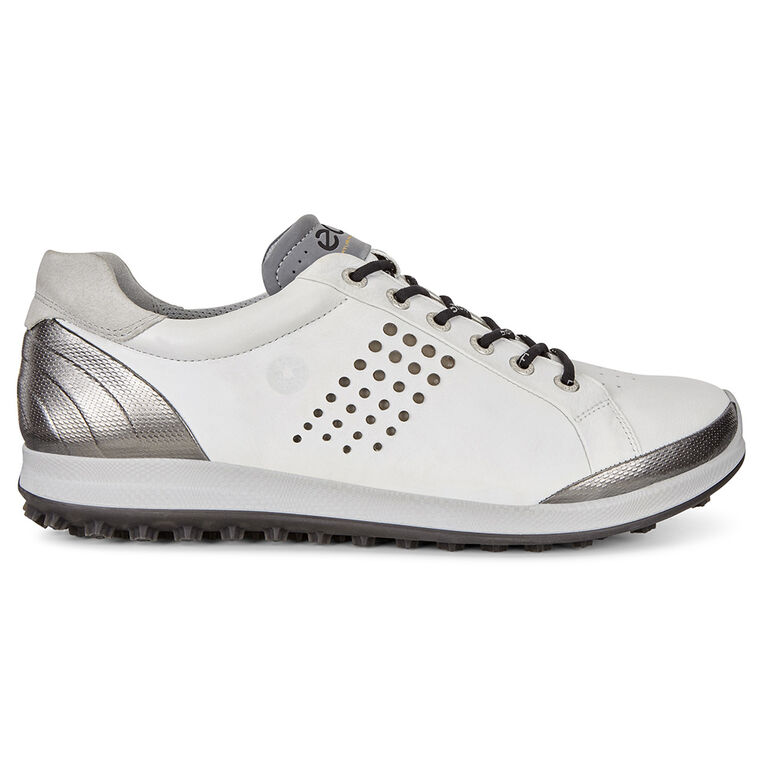 ECCO Hybrid Men's Golf Shoe White/Black | PGA TOUR Superstore
