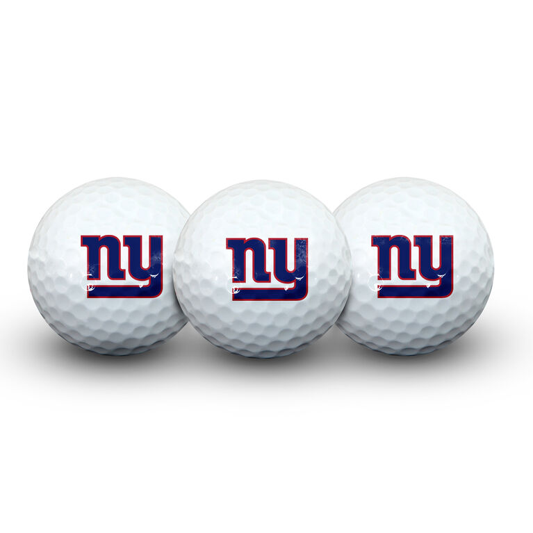 Team Effort New York Giants Golf Ball 3 Pack