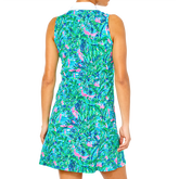Alternate View 1 of Silvia Par Sleeveless Quarter Zip Dress