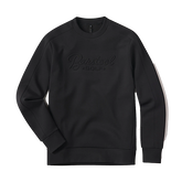 UNRL X Barstool Golf Script Embossed Crewneck