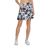 Essentials Kiana Supernova Floral Pull-On 18&quot; Skort