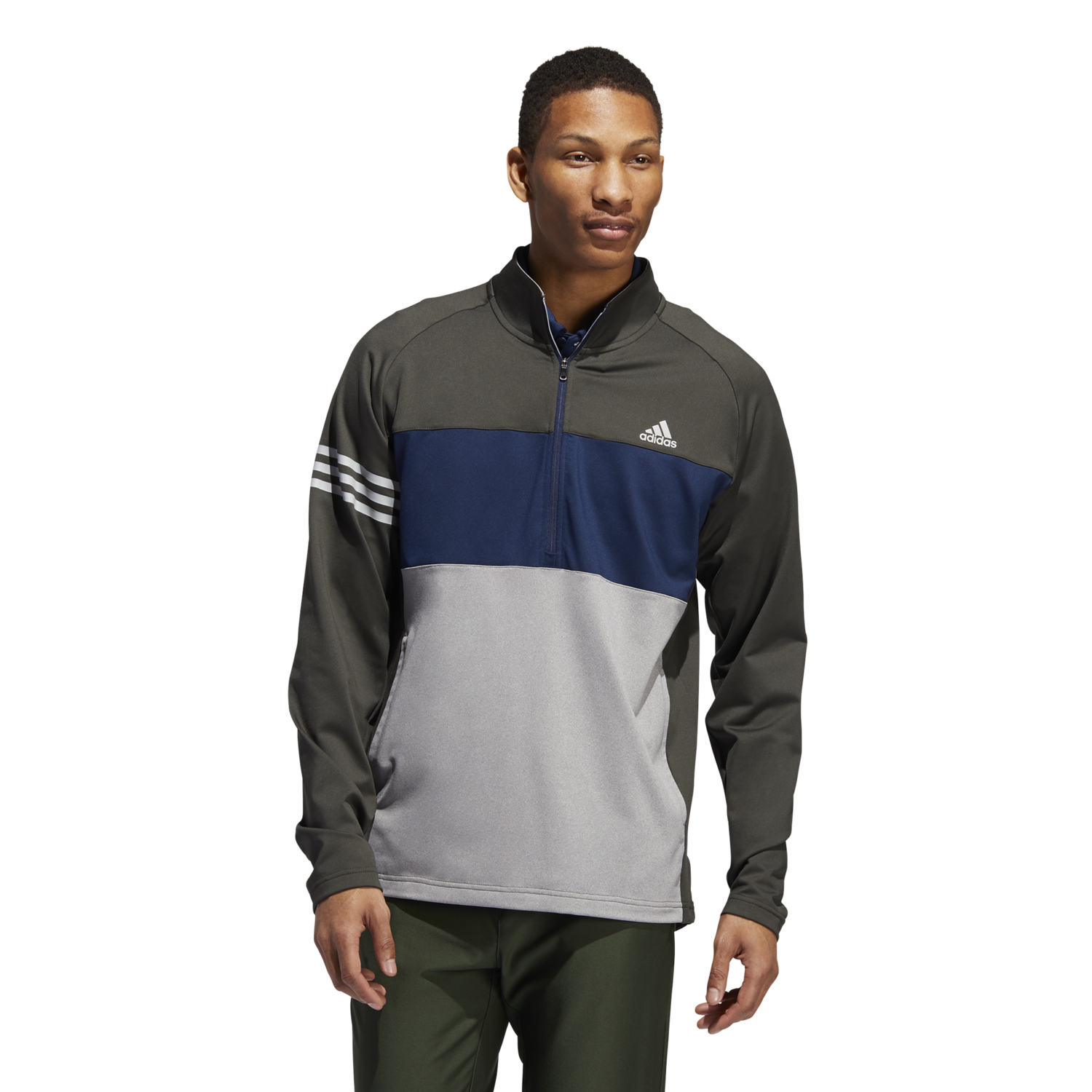 adidas colorblock sweater