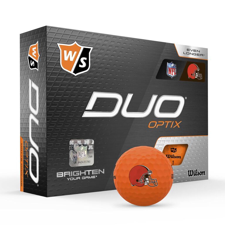 DUO Optix NFL Golf Balls - Cleveland Browns