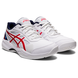 Gel-Game 8 GS L.E. Novak Pack Juniors Tennis Shoe - White/Red