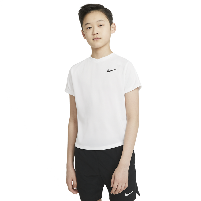 NikeCourt Dri-FIT Victory Junior Boys Short-Sleeve Tennis Top