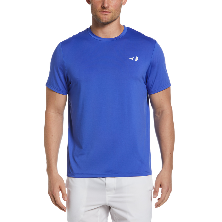 Grand Slam Pin Hole Mesh Men's Short Sleeve Tennis Shirt PGA TOUR